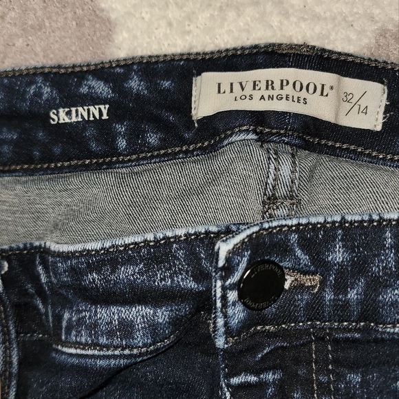 Liverpool Skinny Jeans Sz 14/32 - Picture 7 of 9